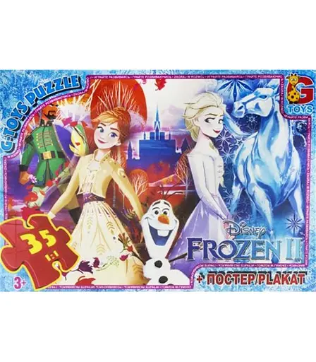 Пазлы G-Toys Frozen, 35 элементов, FR026