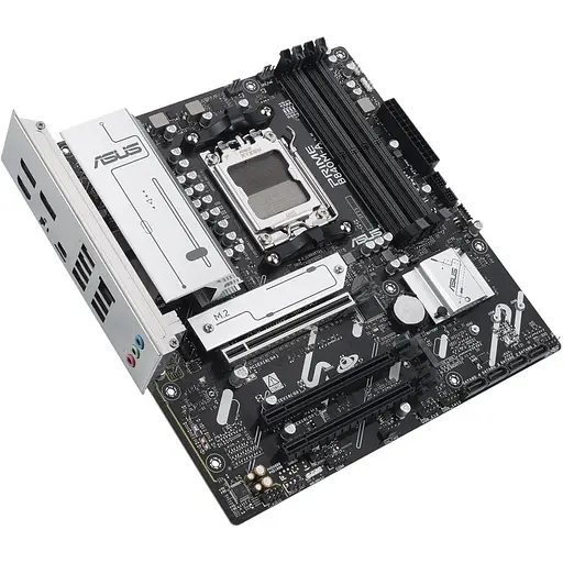 Материнська плата Asus AM5 Prime B840M-A-CSM, B840, 4xDDR5, Int.Video (CPU), 4xSATA3, 3xM.2, 1xPCI-E 4.0 x16, 2xPCI-E 3.0 x16, Realtek 7.1, Realtek 2.5Gb, 5xUSB 3.2 / 6xUSB 2.0, HDMI/2xDP, MicroATX - фото 4