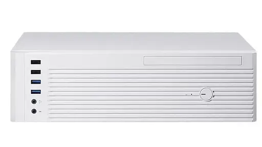 Корпус Chieftec UNI BE-10W-300 300W SLIM FF White (BE-10W-300) - фото 3