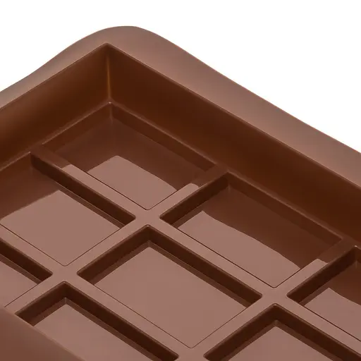 Форма силиконовая для дубайского шоколада 25х14.5х2.5 см, Kitchen Master Коричневый 87170 - фото 8