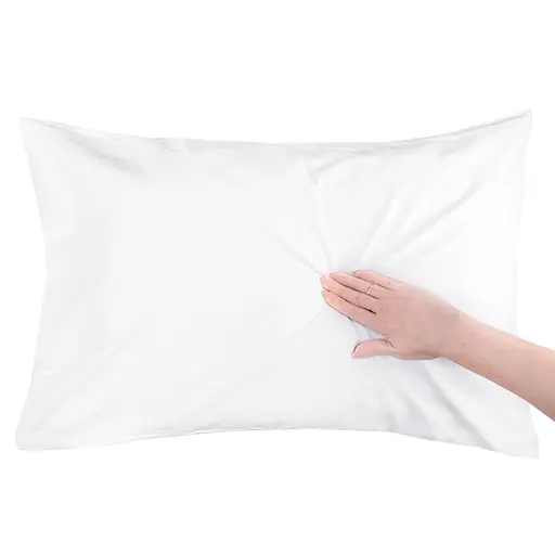 Наволочка Чумацький Шлях для подушки 70×50 см із бавовняного сатину з додаванням іонів срібла Silver+ у Подарунковій упаковці Біла (1233-02) - фото 3