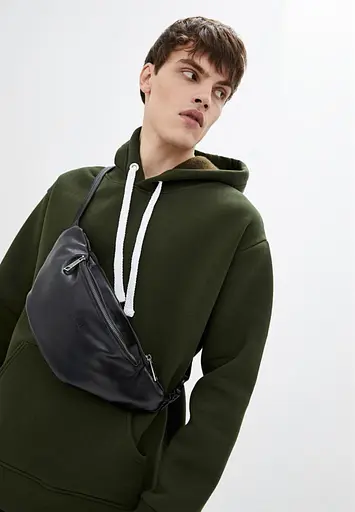 Шкіряна бананка Tarwa 36х14х8 см sum0025626 - фото 8