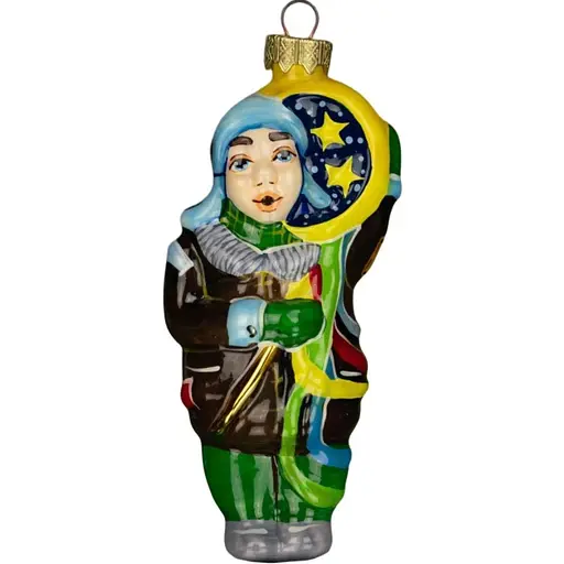 Ялинкова прикраса Різдвяні історії Колядник скло (4820001045192)