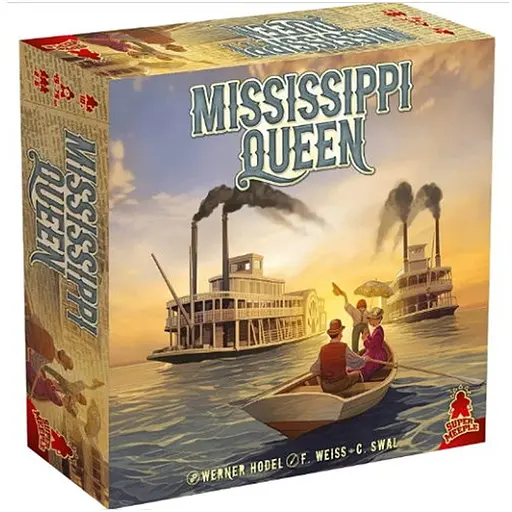 Настольная игра Super Meeple Королева Миссисипи (Mississippi Queen) (англ.) (SMPMQ01NA) - фото 1