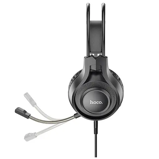 Ігрові дротові навушники Hoco W106 Tiger з мікрофоном (Чорні) - фото 4