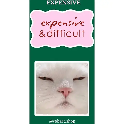 Стикерпак Cobart 3Д "Expensive"