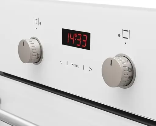 Духовой шкаф электрический Hansa 65 л A дисплей конвекция белый - фото 5