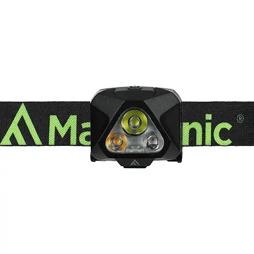 Фонарь налобный Mactronic Illuma (430 Lm) Cool White/Neutral White/Red LED USB Recharge Type-C (DAS303010) - фото 2