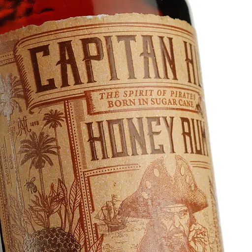 Ромовый напиток Capitan Huk Honney 22% 0.7 л - фото 5