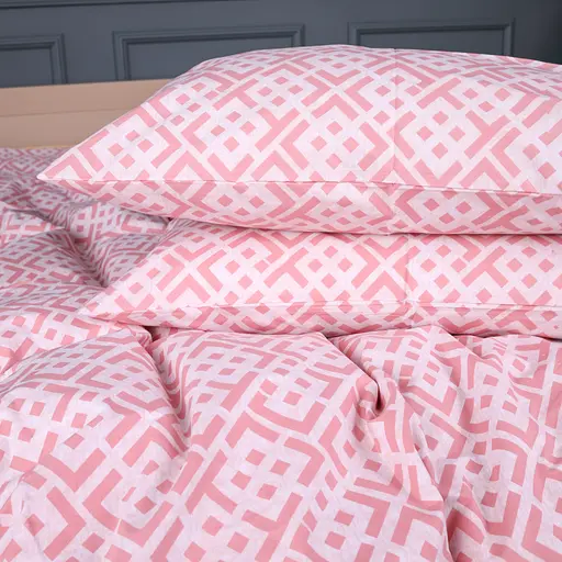 Комплект постільної білизни бязь MIRSON Abstract Pink 110х140см (2200013166672) - фото 2