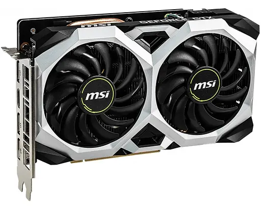 Видеокарта MSI GTX 1660 6Gb Ventus XS OC (GTX 1660 VENTUS XS 6G OC) (GDDR6, 192 bit, PCI-E v3.0) Б/у - фото 2