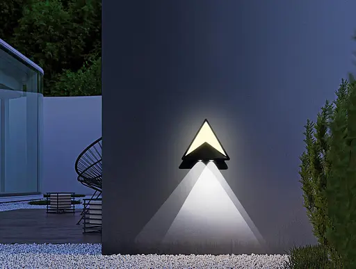 Світильник світлодіодний фасадний DRAGON настінний білий - фото 2