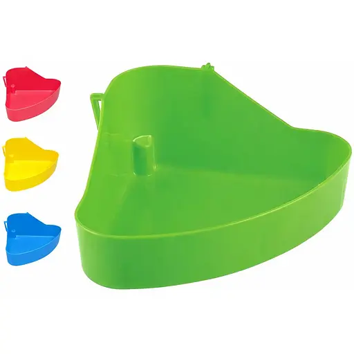 Туалет для грызунов без сетки TatraPet Jumbo 24х16х9.5 см в ассортименте