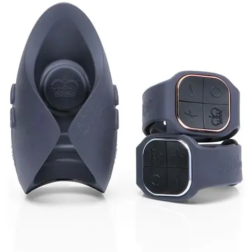 Мастурбатор Kiiroo Hot Octopuss Pulse Duo Lux 10.6 см (серый)