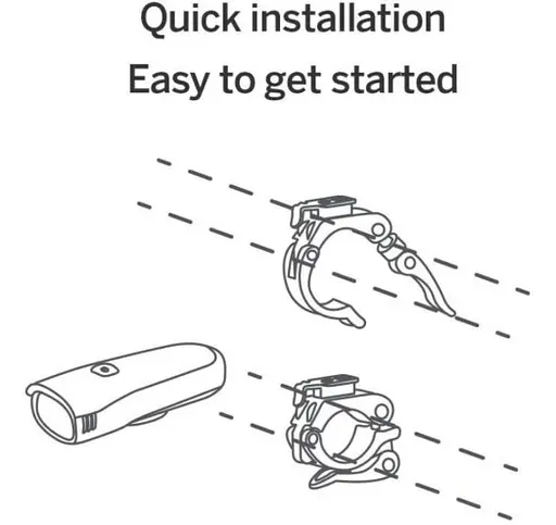 Фара Xiaomi Ninebot светодиодная универсальная [59106] - фото 6