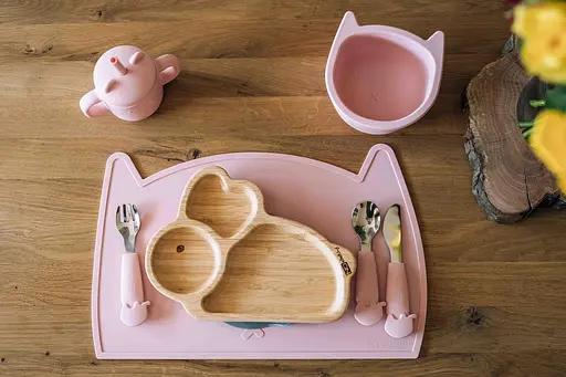 Силіконовий килимок для годування дитини FreeOn Kitty - фото 3