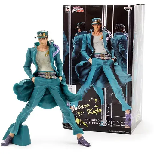 Фігурка Banpresto Дзетаро Кудзё Неймовірні пригоди ДжоДжо Jotaro Kujo Jojo's Bizzare Adventure 23 см JJ BA JK