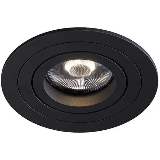 Светильник точечный врізний KLOODI KD-BASE R92 GU10 BK - фото 1