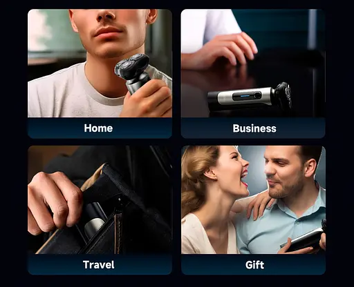 Электробритва Enchen BlackStone 8 черный - фото 5