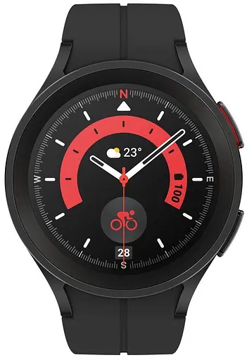 Смарт-годинник Samsung Galaxy Watch5 Pro 45mm Titanium Black EU (SM-R920NZKA) Б/В [159930] - фото 2
