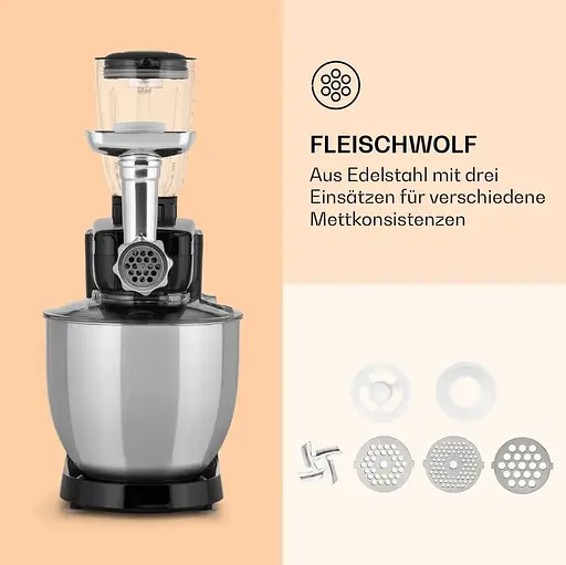 Кухонний комбайн Klarstein Renata 3-в-1 10 л (10040500) - фото 2