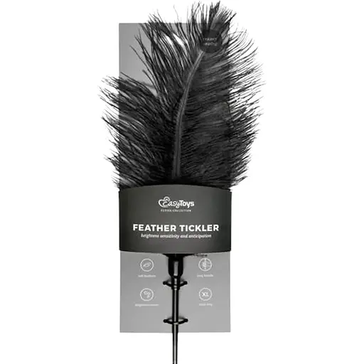 Тіклер-перо EasyToys Fetish Feather Tickler 53 см чорний