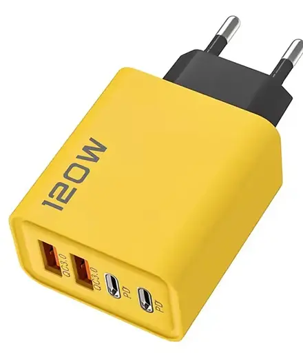 Зарядное устройство 120W (2×USB+2×Type-C, PD)  - фото 2
