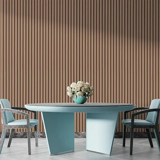 Рейка декоративна Wall Sticker SW-00001853 WPC стінова 3000х160х23 мм світлий горіх - фото 7