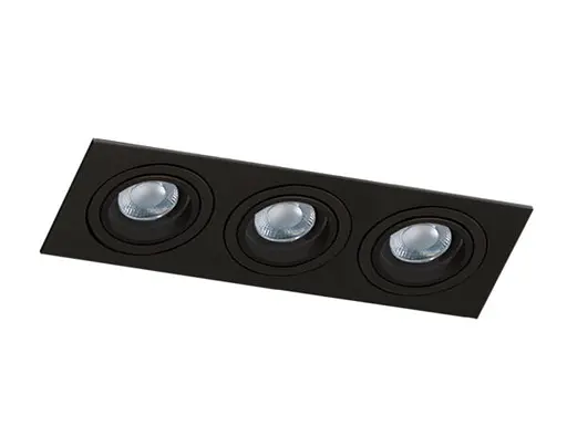 Точковий світильник Azzardo Caro 3 AZ2440(SN-6813S-BK) - фото 1