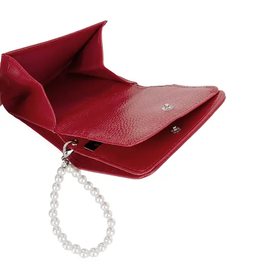 Гаманець жіночий маленький шкіряний Fuerdanni 1831-166 червоний - фото 5