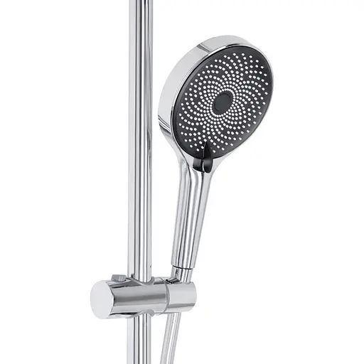 Душова система для душу Qtap Slavonice на два споживача QTSLA110CRM45912 Chrome, Хром - фото 4
