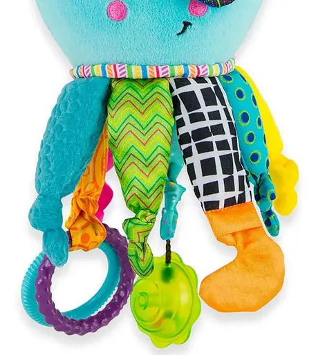 М'яка іграшка підвіска Lamaze Пірат восьминіг L27068 - фото 3