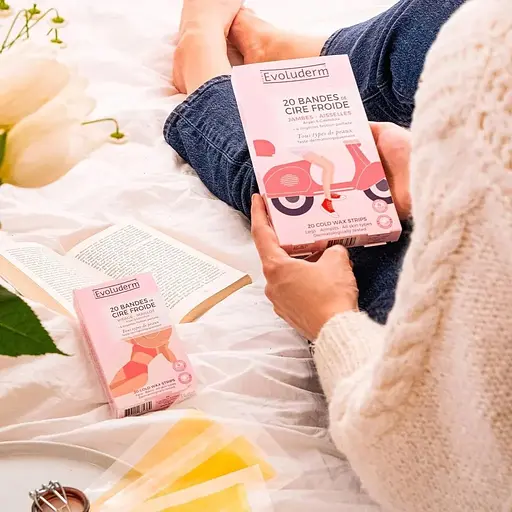 Смужки воскові Evoluderm для депіляції обличчя та бікіні 20 шт. - фото 2