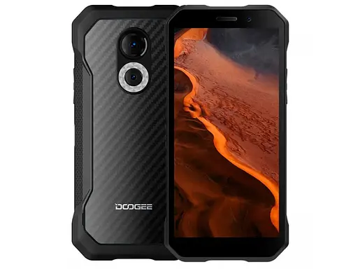 Doogee S61 6/64 Black (Carbon Fiber) - фото 1