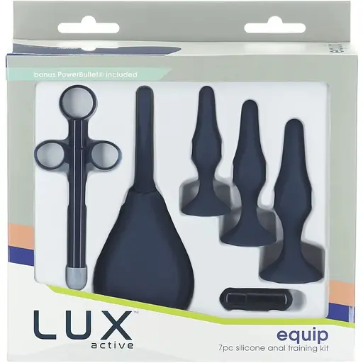 Набор анальных игрушек для новичков Lux Active - Equip - silicone Anal Training Kit