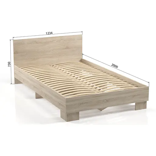 Кровать Orange-Line Тина 120 Дуб сонома - фото 2