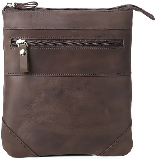 Сумка кожаная мужская SHVIGEL 19,5х22х1 см sum0012922 - фото 2