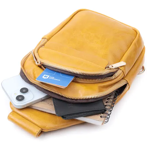 Женская сумка Vintage с одной лямкой через плечо из гладкой экокожи 16х25х6.5 см sum0026940 - фото 8