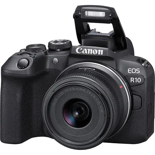 Бездзеркальний фотоапарат Canon EOS R10 Kit RF-S 18-45 mm f4.5-6.3 IS STM (5331C047) [87257] - фото 4