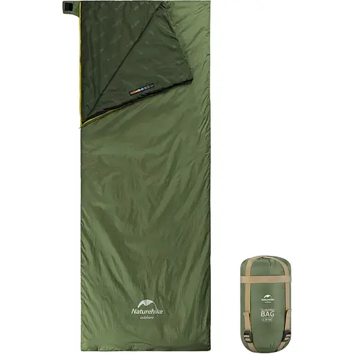 Спальный мешок Naturehike LW180 Mini NH21MSD04 XL Right Dark Green (697564188437) [146671]