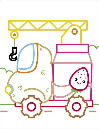 Кольорові зафарбовки: Машинки - фото 5