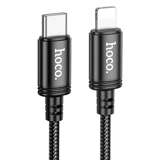 Кабель HOCO Type-C to Lightning Radiance charging data cable X91 3 метри чорний - фото 2