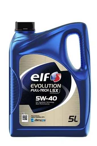 Моторна олива ELF EVOLUTION FULL-TECH LSX 5W-40 5л (11-5)