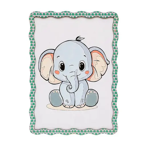 Дитячий набір для розпису по дереву "Слоник" Puz-22949 формат А4