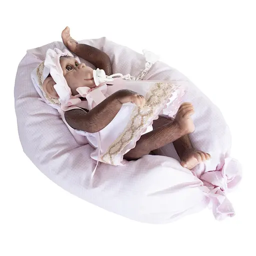Лялька Munecas De Cuna Reborn Мавпочка 36 см (B36401)