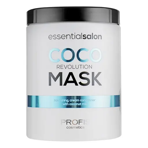 Поживна термозахисна маска для волосся Profis Coco Revolution 1000мл професійна косметика - фото 1
