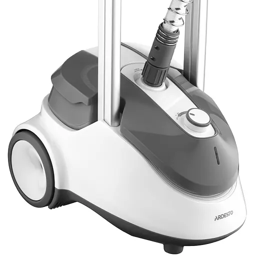 ARDESTO Отпариватель вертикальный IR-S26, 1785Вт, 2600мл, вешалка, нерж. сталь, белый+серый - фото 5