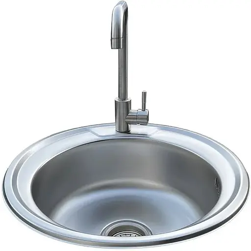 Комплект мийка + змішувач Romzha Sorin Satin (B) - фото 3