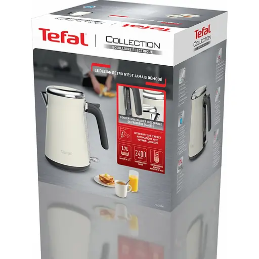 Електрочайник Tefal Collection бежевий 1.68 л (KI666AE0) - фото 13