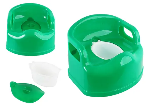 Горщик дитячий SL, зелений, Бамсик, 335x310x250